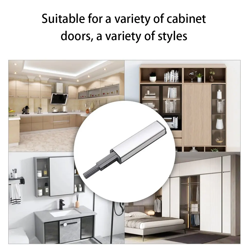 10pcs Alloy Wide Range Of Applications Magnetic Door Catch Sleek Appearance Easy-to-install Unique