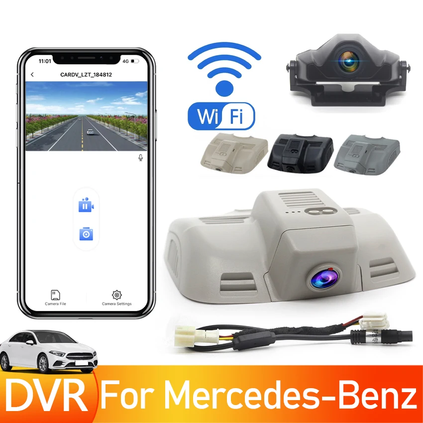 

Plug and play Car DVR Video Recorder Dash Cam For Mercedes-Benz MB E Class E300L E320 E260L E200 E260 e350 W212 w204 C207 09-16