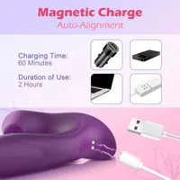 Kushor 3-in-1-Klitoris-Saugvibrator für Frauen, Stimulation der Klitoris, G-Punkt-Massagegerät, vibrierender Dildo, Sexspielzeug für Erwachsene, weiblich 6