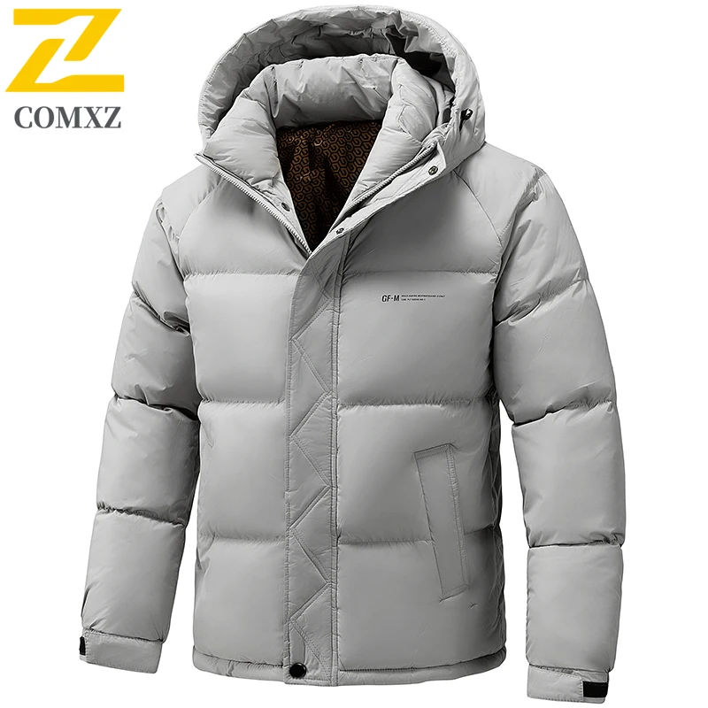 Elonglin Herenjas, winddicht, waterdicht, casual, sport, jas, heren, lente, herfst, outdoor, jas met capuchon, Kaki, XXL