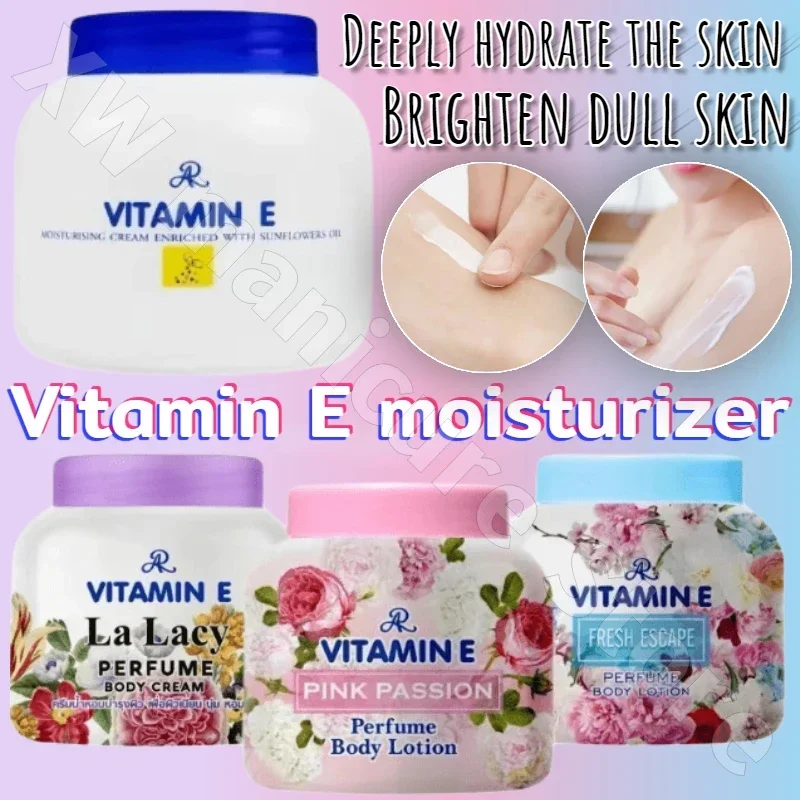 Vitamin E Moisturizing Cream Body Moisturizing Brightening Skin Color Improving Dull Skin Body Nourishing Cream 200g 2