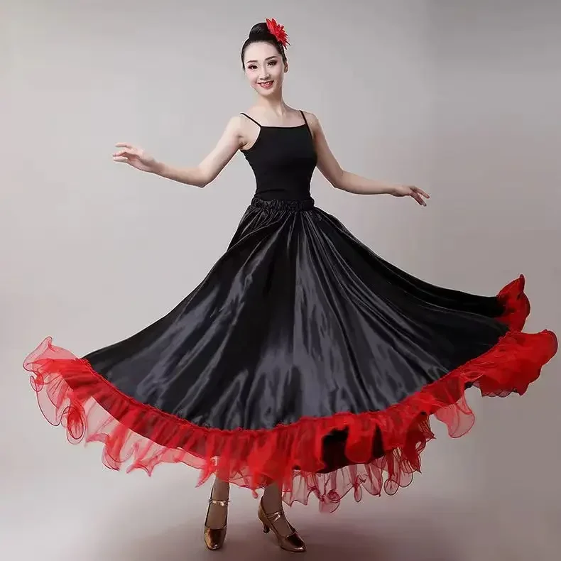 Women Flamenco Dresses Gypsy Spanish Flamenco Skirt