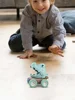 Children Pressing Dinosaur Car Inertial Pull Back Baby Pull-back Car Will Move Cute Dinosaur Kids Early Educational Toys Gift 2
