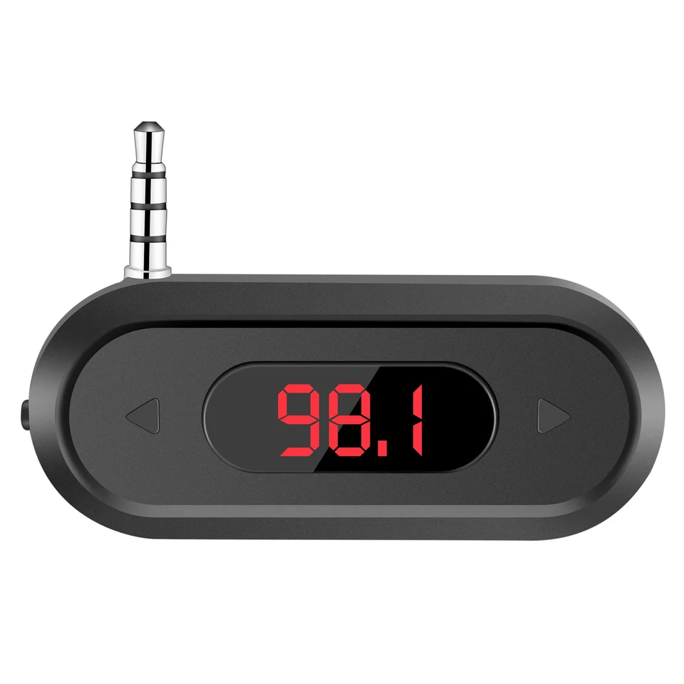 FM Transmitter with 3.5mm Jack for Mobile Devices