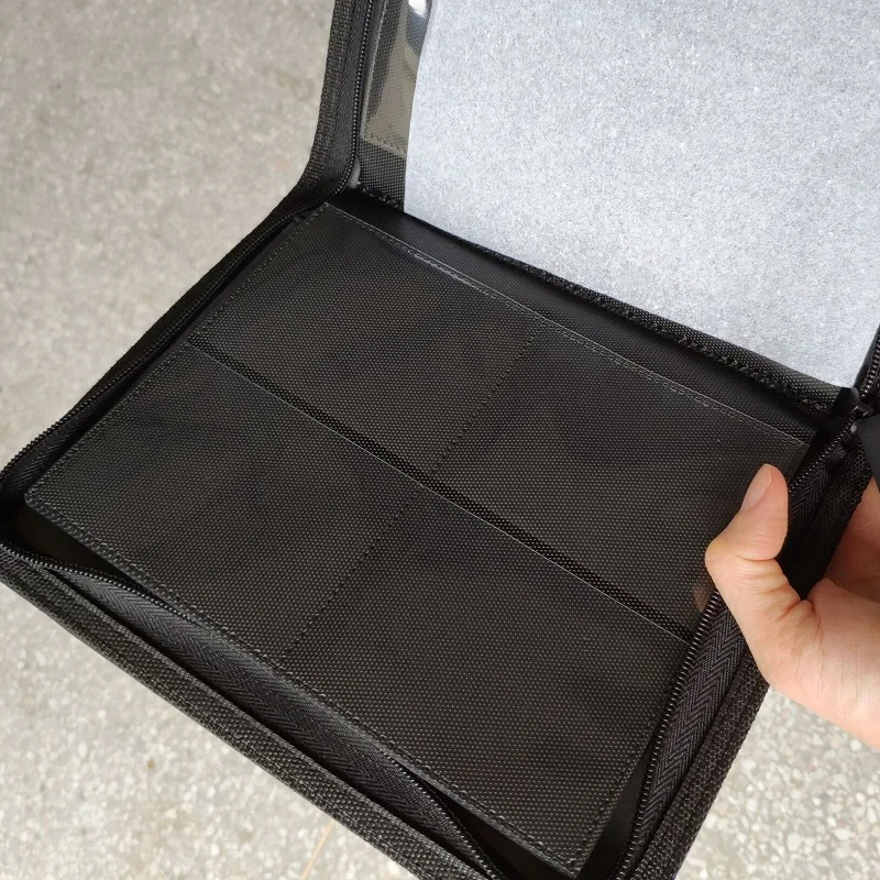 160 Carte Capacità Carte Album Porta Raccoglitori Con Cerniera Per Pokeman/Ccg/Magic/Yugioh Porta Carte Da Gioco Sigillato