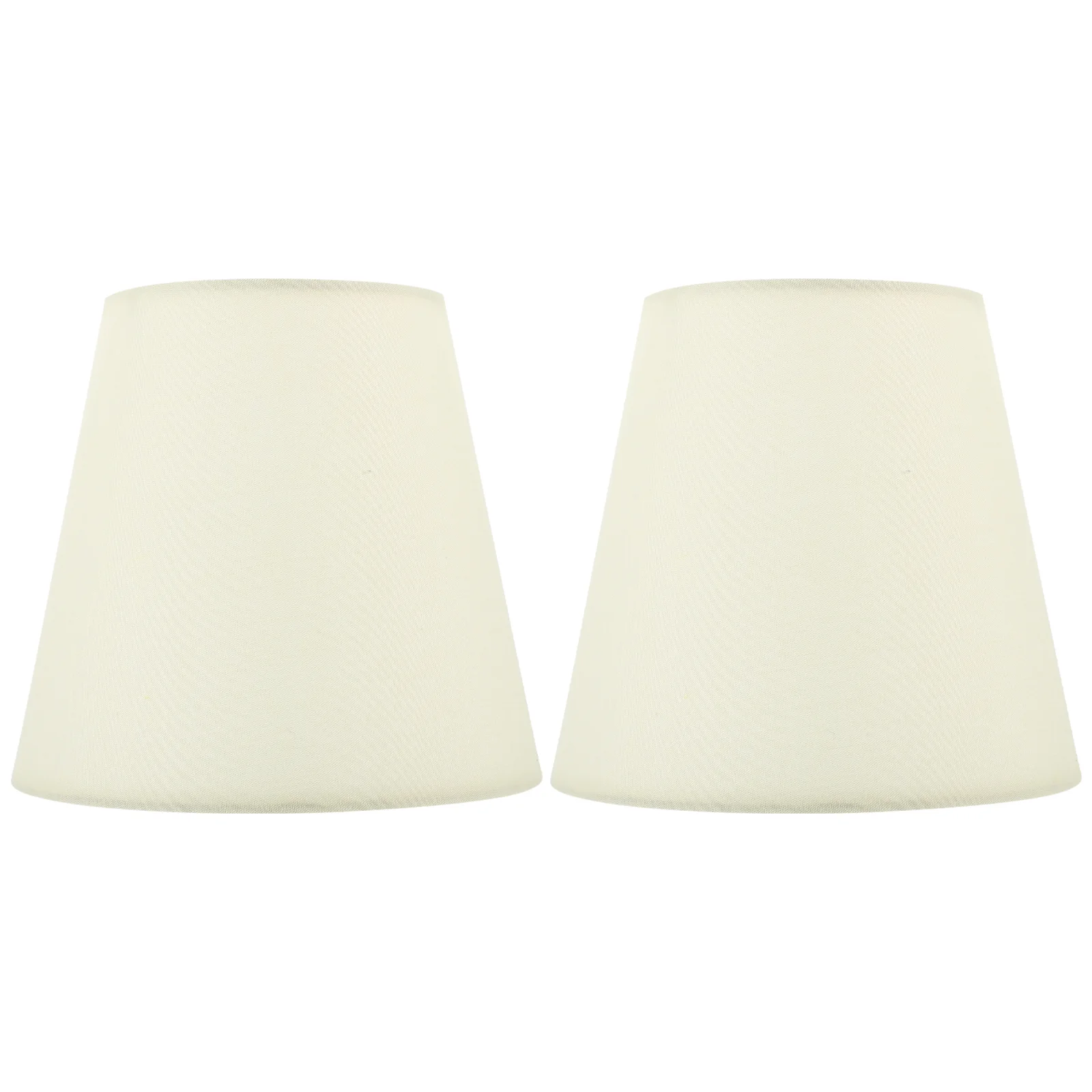 

2pcs Cloth Lamp Shades Chandelier Wall Lamp Dustproof Covers Lamp Accessories