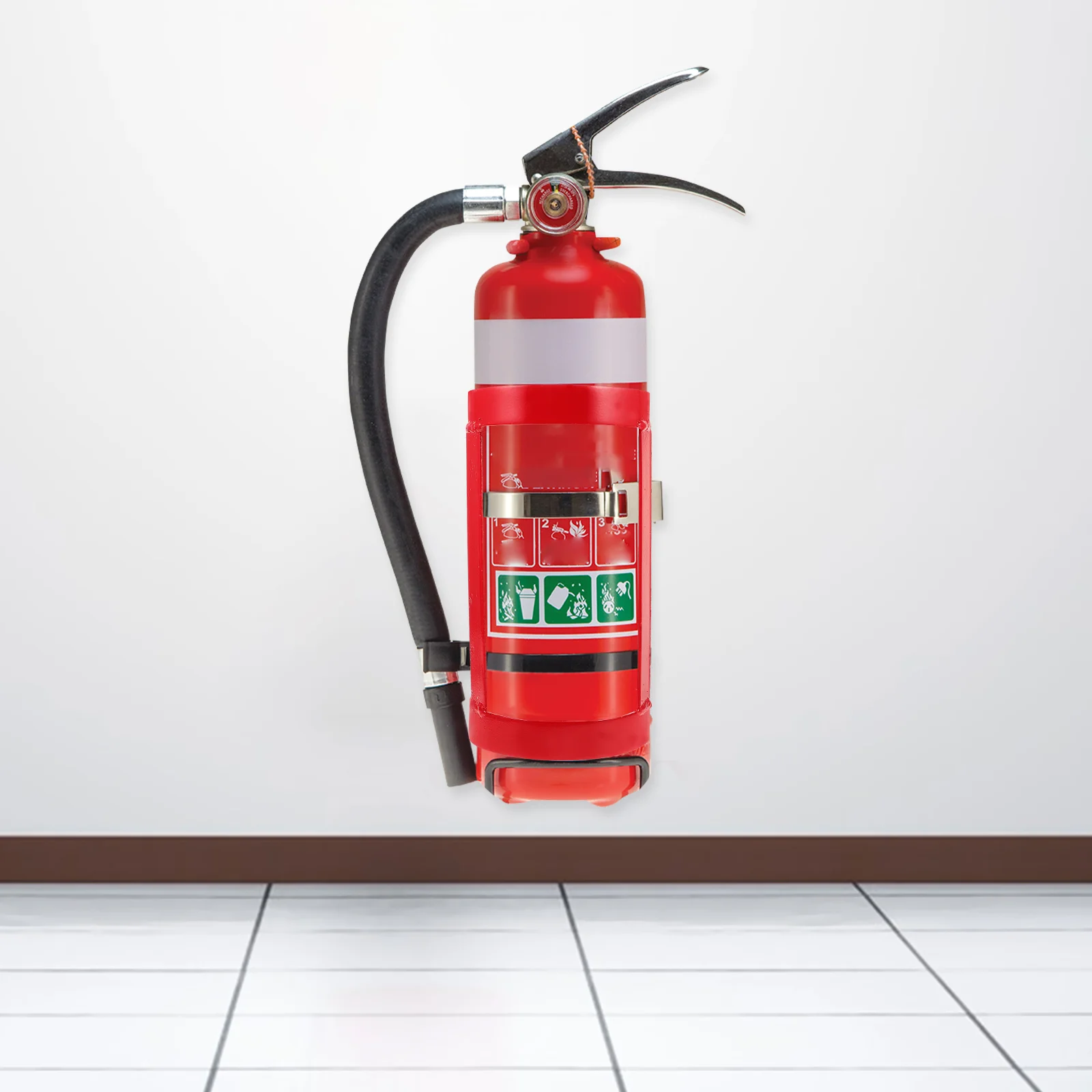 Fire Extinguisher Bracket Bus Truck Holder Stand Base ganizer Metal Rack Accessory Parts Accessories Floor Support Storage