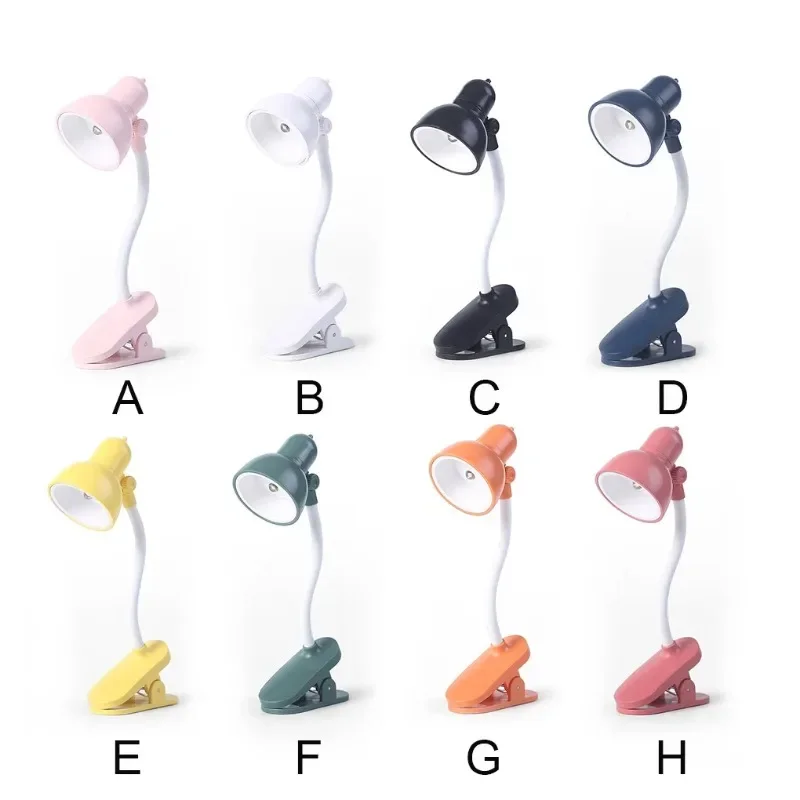 Reading Light Adjustable Clip Mini Desktop Table Lamp Battery Powered Camping Portable Clamp Night Light led light desk lamp night light mini night light book light mini led light led desk lamp