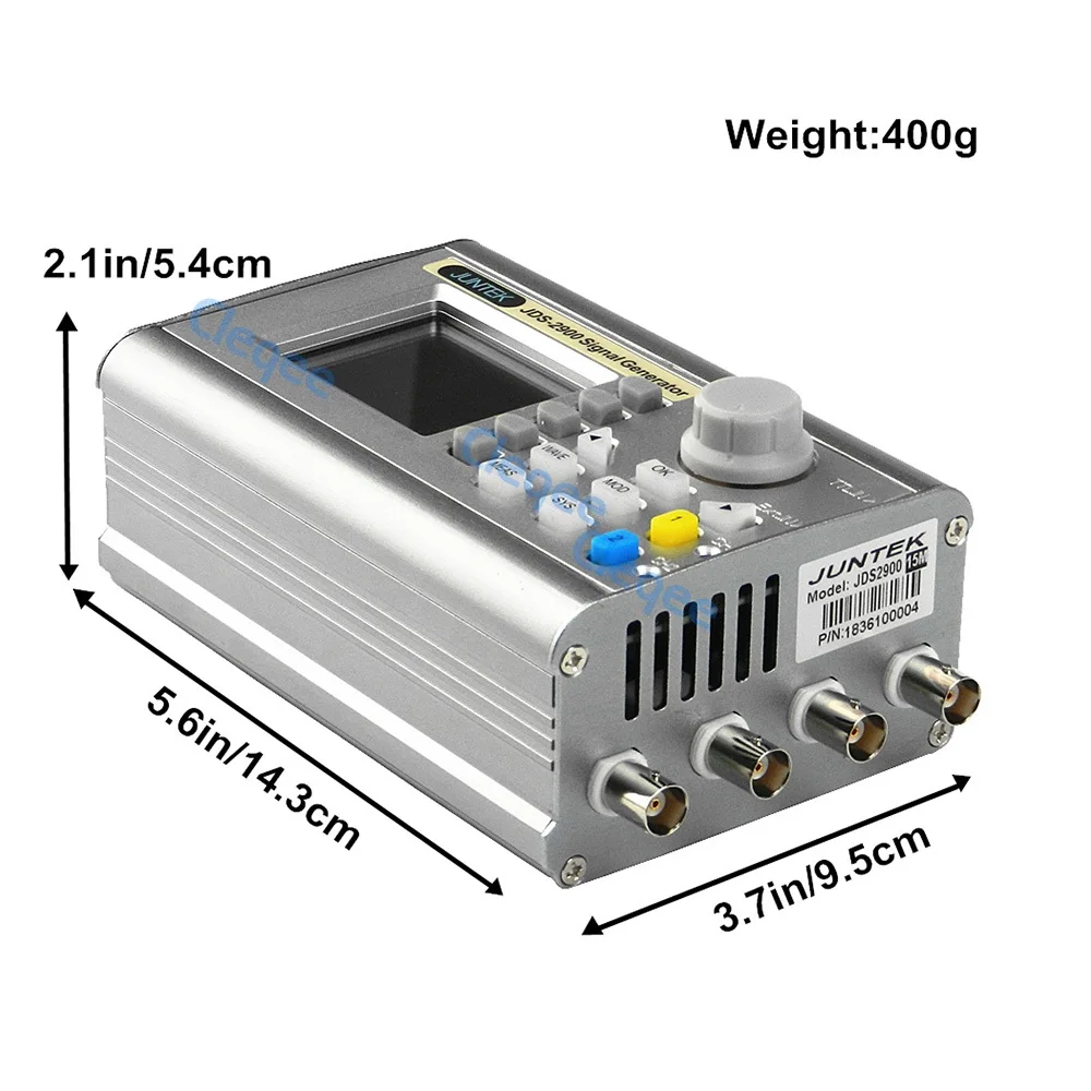 JDS2900 15/30/40/50/60MHZ Multiple Function Signal Generator Pulse Generator  Sweep  Counter Dual-Channel DDS Frequency Meter 5
