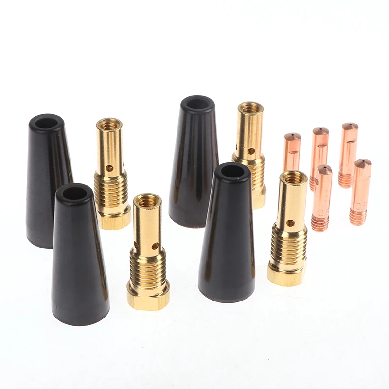 7Pcs/set 0.8/0.9/1/1.2mm FC90 MIG Welder Welding Torch Welding Accessories Gasless Nozzle Tips For Century FC90 Flux-Cored Wire