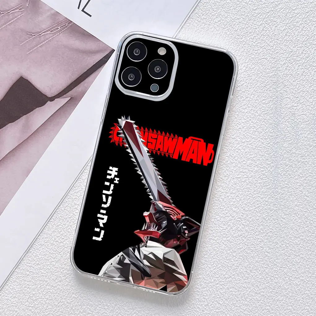 Chainsaw Man Gir Denji Makima Themed Phone Case Cover