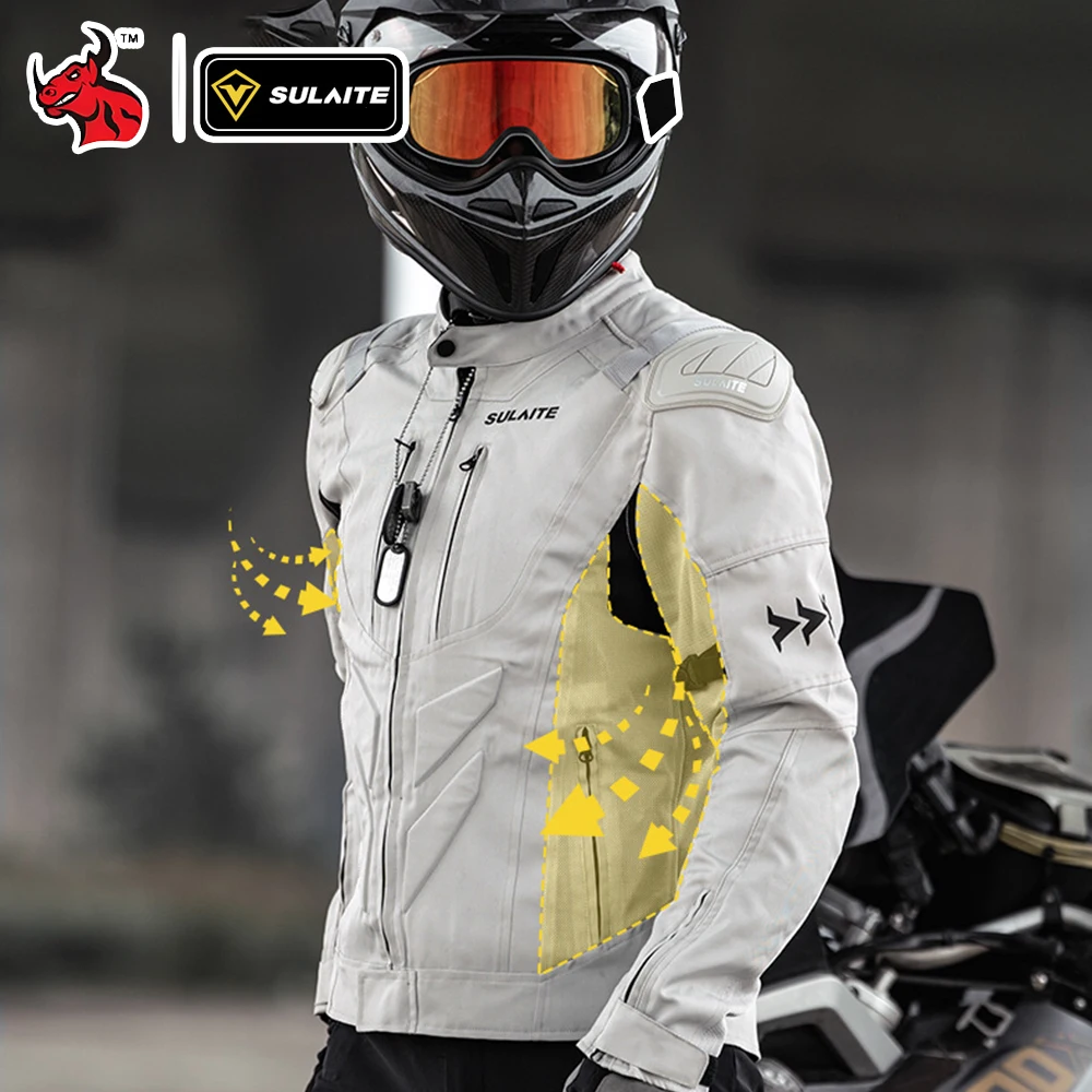 포시즌스 모터바이크 롱 팬츠, 고속도로 주행, 아웃도어 어드벤처, 하이킹, 스포츠에 적합한 다기능 편안한 바지