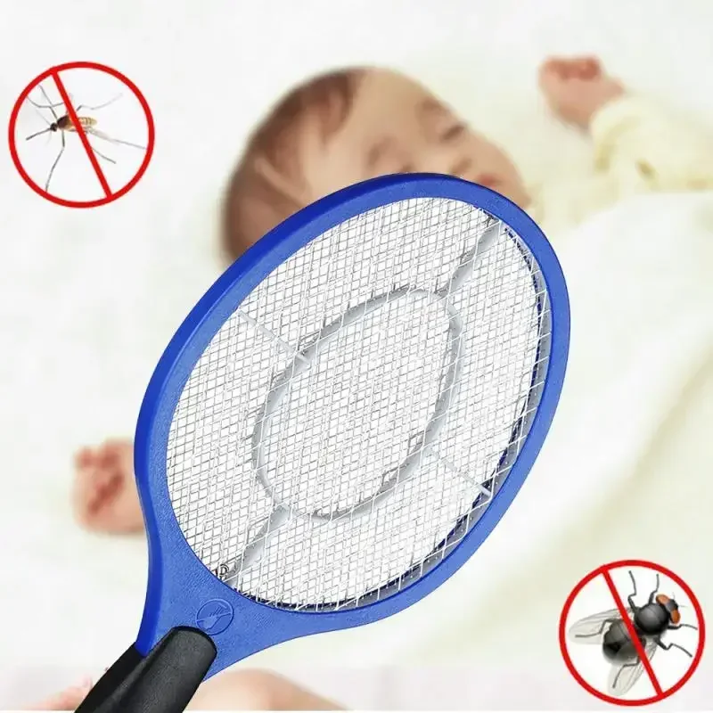 Description Picture 3 of itemElectric Fly Insect Bug Zapper Bat Handheld Insect Fly Swatter Racket Portable Mosquitos Killer Pest Control for Bedroom Insects