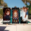 B-bride of C-chucky Beach Towel For Kids Personalized Bath Towel Pool Towel Vacation Gift Picnic Towel Party Gift 1