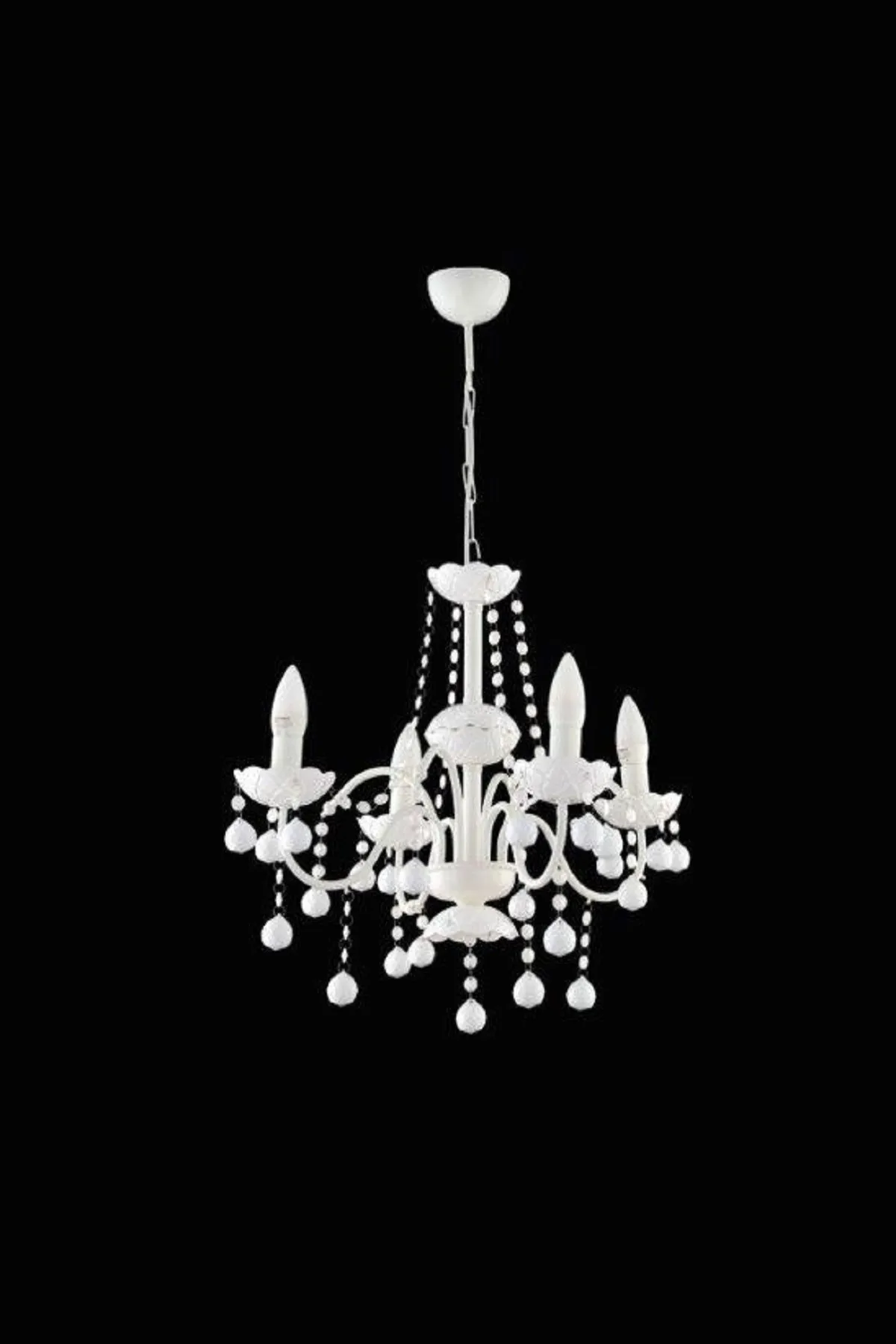 DOLBOVI Santana 4 s chandelier white