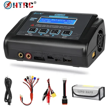 HTRC C150 RC Charger AC/DC 150W 10A for LiPo LiHV LiFe Lilon NiCd NiMh Pb Smart Battery Discharger Batteri Balance Charger 1