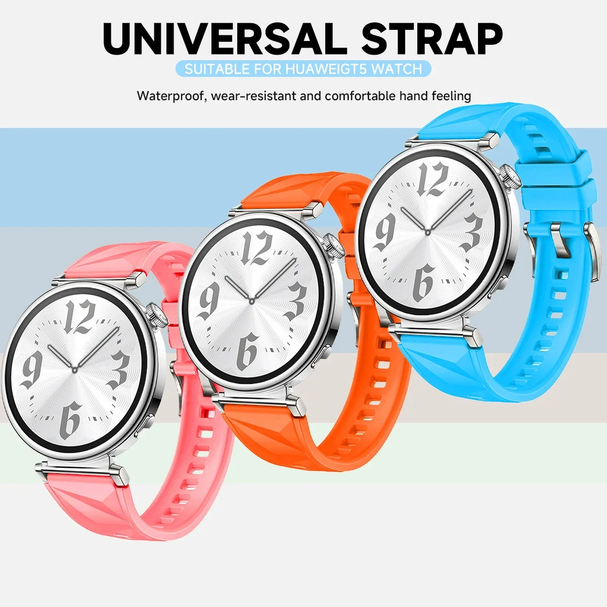 Crystal Patterned Silicone Strap - Official Color Bracelet