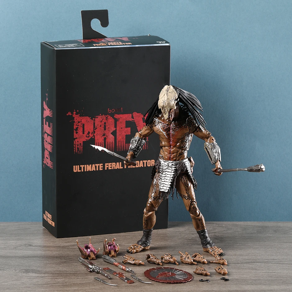 PREY ULTIMATE FERAL PREDATOR NECA プレデター Prey - 7