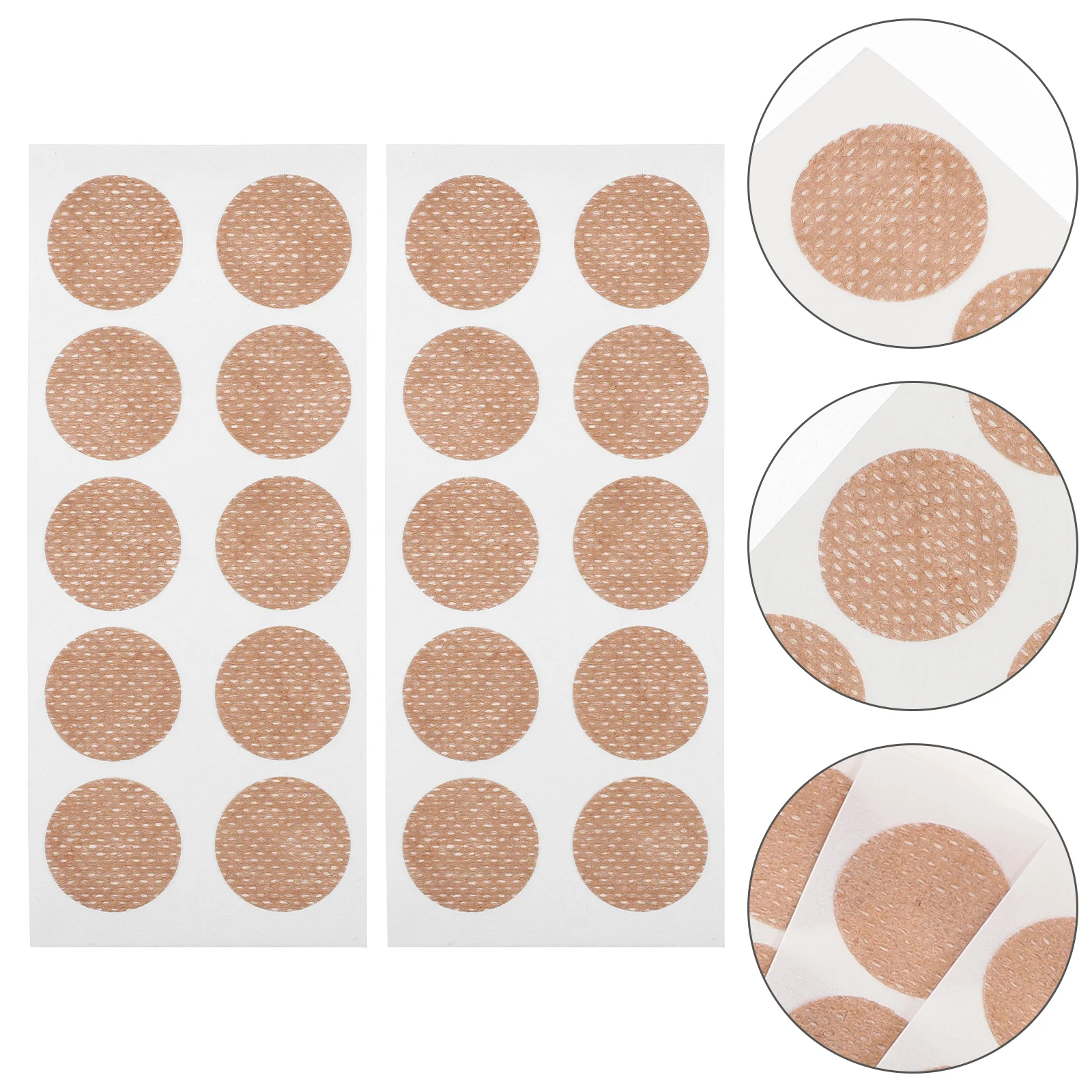 

10 Sheets Ear Simulate Patches Ear Treatment Tools Ear Acupoint Pressure Patches Massage Supplies