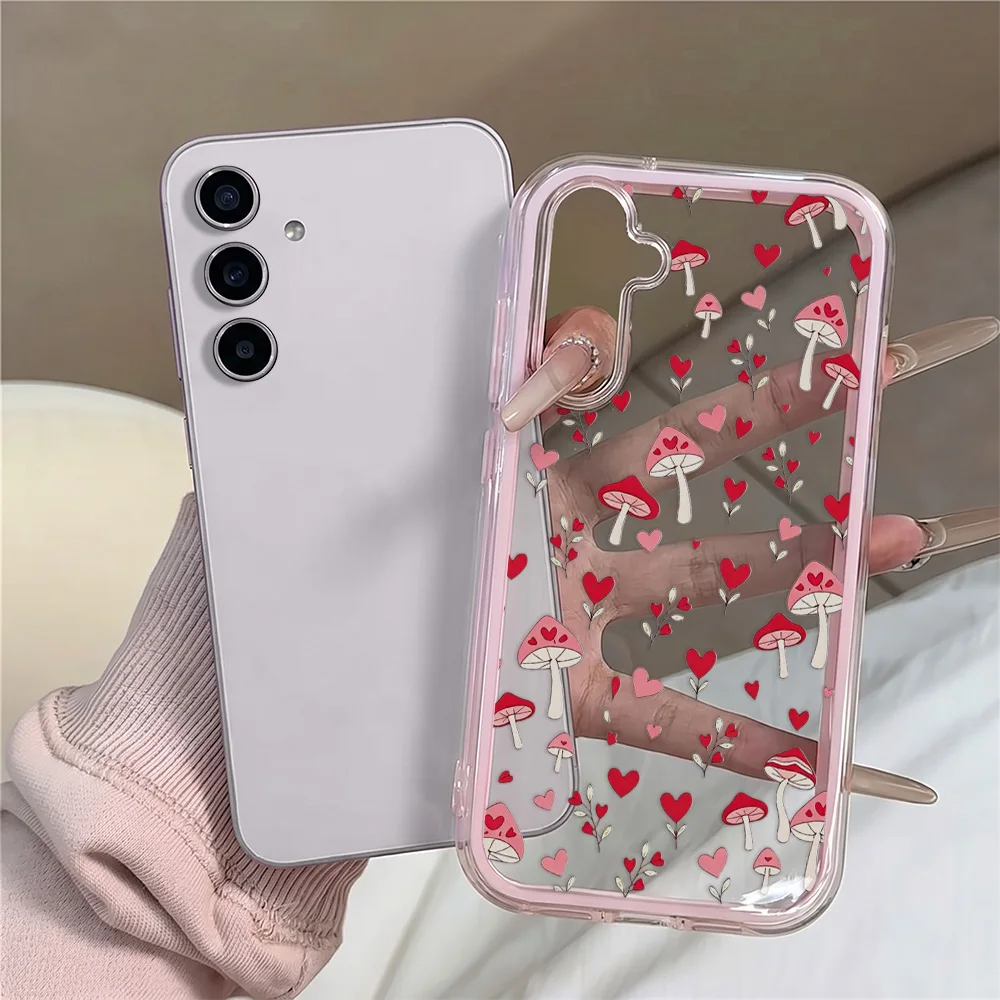 Mushroom Design Shockproof Phone Case