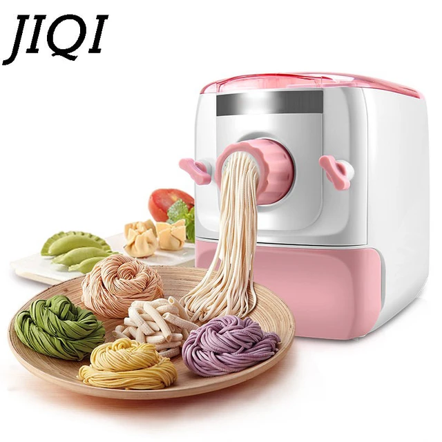 YINXIER Green Electric Pasta Noodle Maker Automatic Pasta Machine With 12  Noodle Shapes