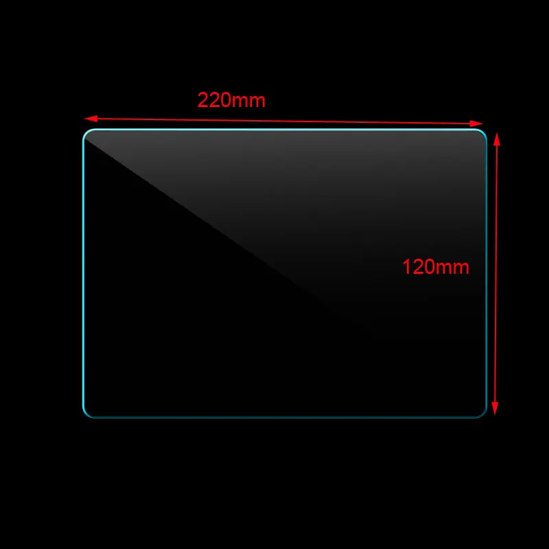 Universal Tempered Glass Screen Protector Film for Tablets and E-readers