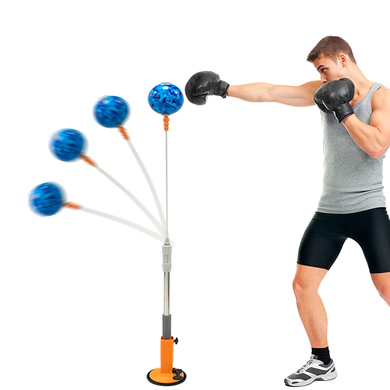 Vertical boxing reaction ball Children's boxing adjustable speed trainer home pressure relief target