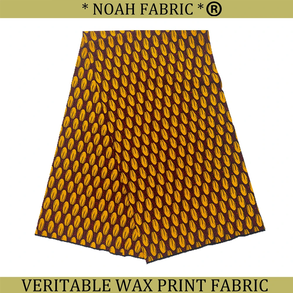 

6 Yards Veritable Original Dutch African Batik Cloth From Holland 100%Real Hollandais Pagne Ankara Wax Print Fabric For Dress
