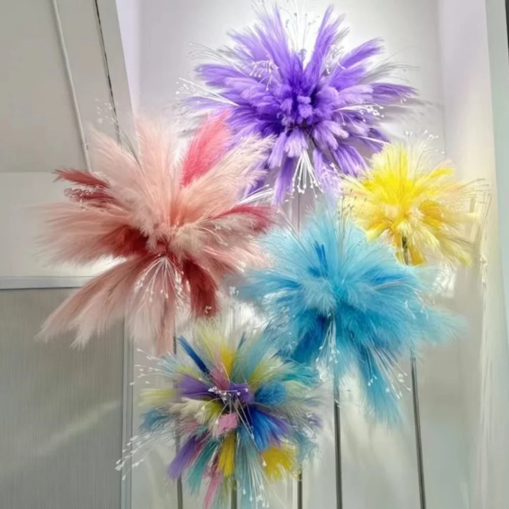 Pampas Grass Decoration Set | Lush & Realistic Faux Plants | Chic Bohemian Home Accents