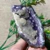 Crystal Natural Cluster Amethyst Free Form Specimen Stone Quartz  Mineral Gemstones Minerals Spiritual Ornaments Home Decoration 1