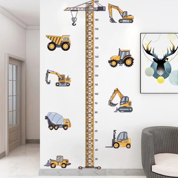 Construction Height Wall Sticker 1
