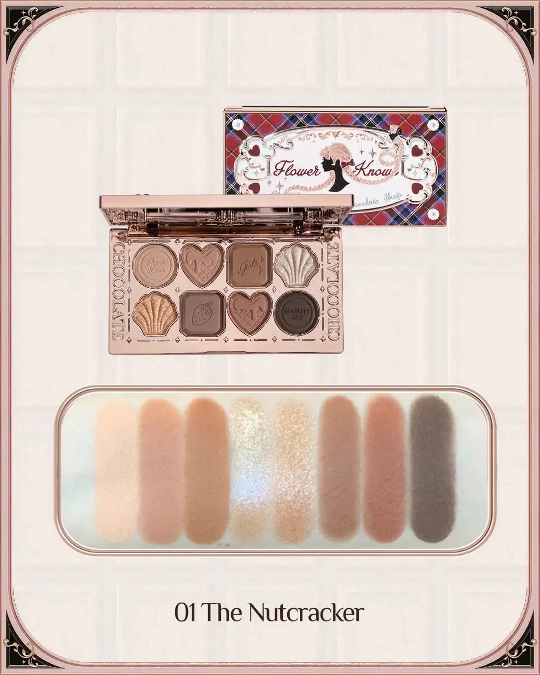 Flower Knows 8-Color Eyeshadow Palette Image 4