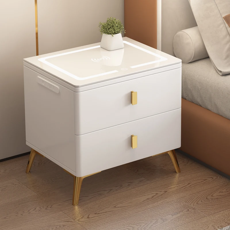 

Nordic Gamer Storage Nightstands Mobile Garden White Bedroom Nightstands Filing Dressers Mesillas De Noches Furniture ZY50CT