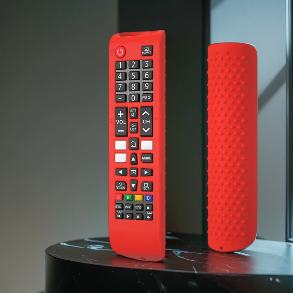 Silicone Protective Cover Anti-Slip Remote Case Protective Controller Sleeve Skin for Samsung Smart TV Remote BN59-01315A 01315B