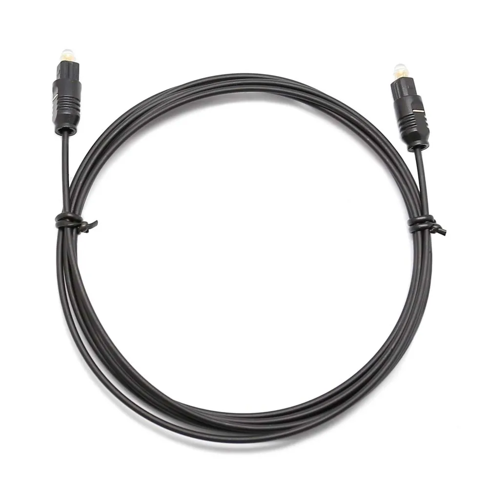 Premium 10m Gold-Plated Optical Fiber Audio Cable