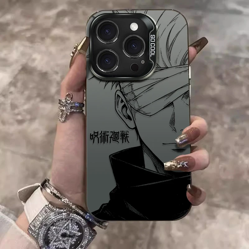 Jujutsu Kaisen Minimalist Line Art Smartphone Case