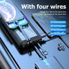 Solar Power Bank 30000mAh Portable Solar Charger Powerbank for iPhone 16 Xiaomi Samsung External Battery Fast Charging Poverbank 5