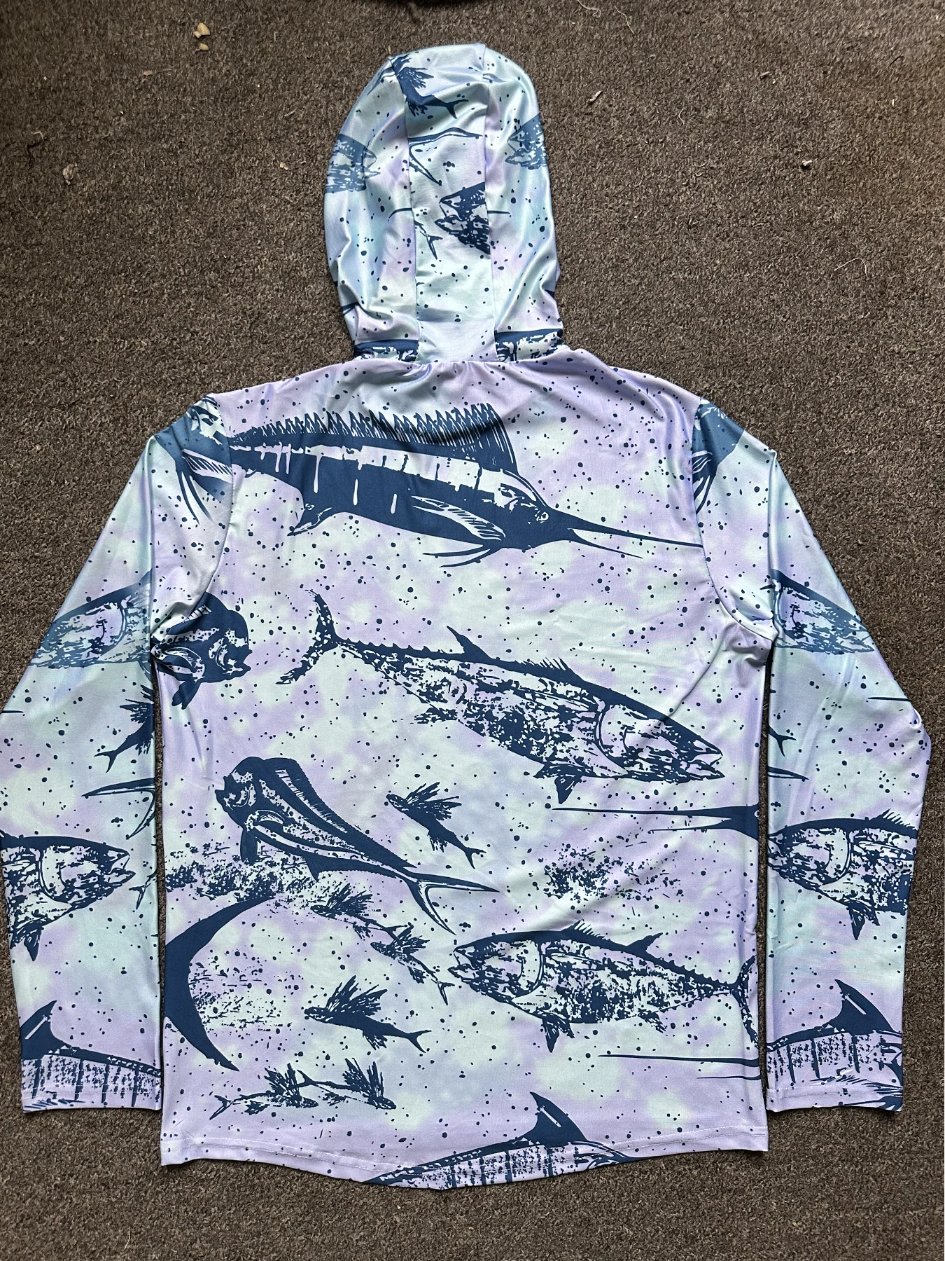 Frenesi Fishing Shirts Fishing Clothing Hoodie Shirt Quick Dry Fishing Apparel Camisa De Pesca Long Sleeve Face Cover Fossil Series Shirt