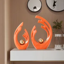 

Abstract Sculpture Ceramic Statue Home Decor Interior Living Room Decor Modern Art Christmas Ornaments Gifts