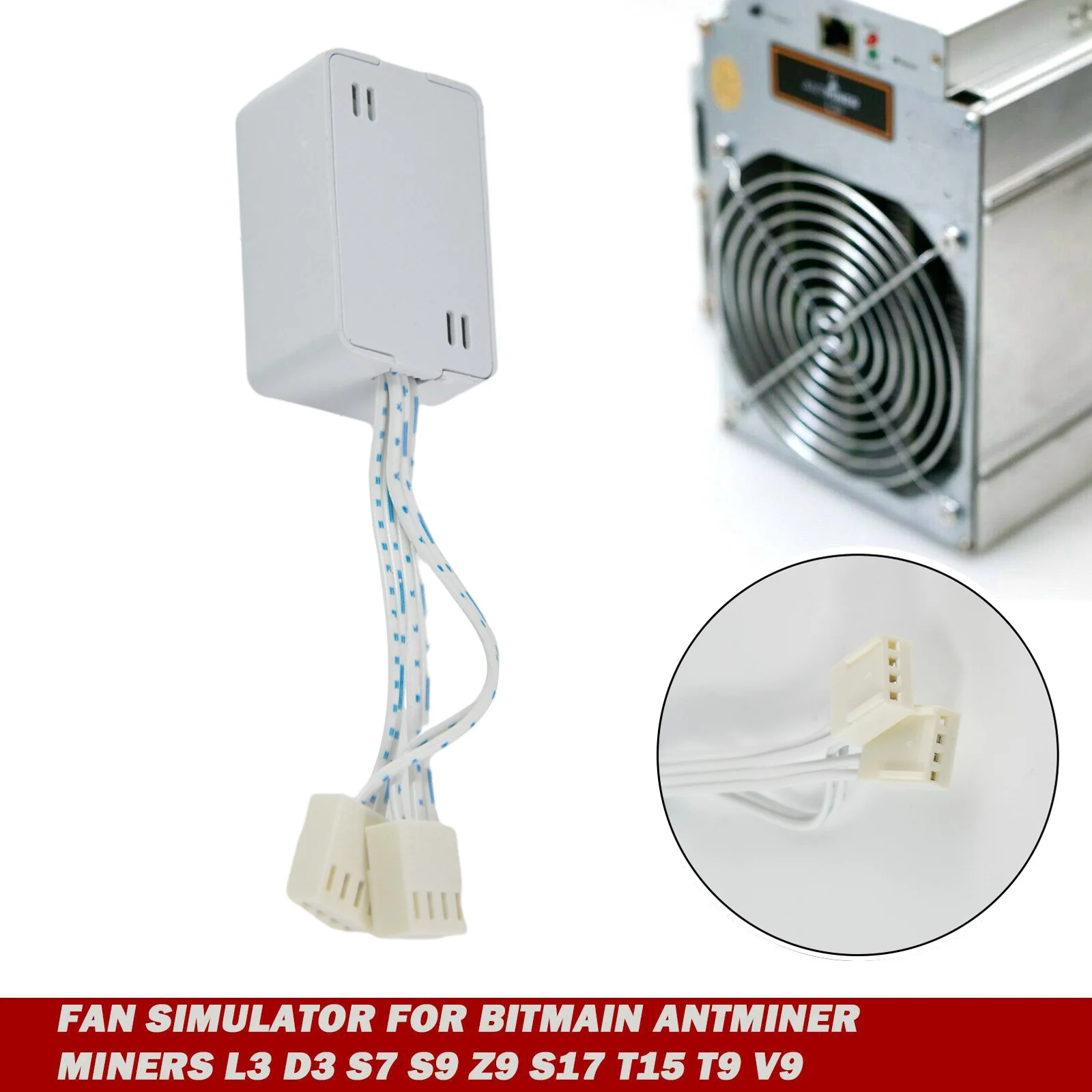 and similar FakeFan/Fan simlutator for Antminer S9 2pcs 