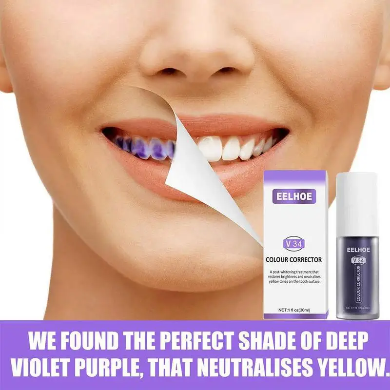 Remove Plaque Stains Care Toothpaste Colour Corrector Teeth Mouth Breathing Freshener Whitening Sensitive Teeth Toothpaste