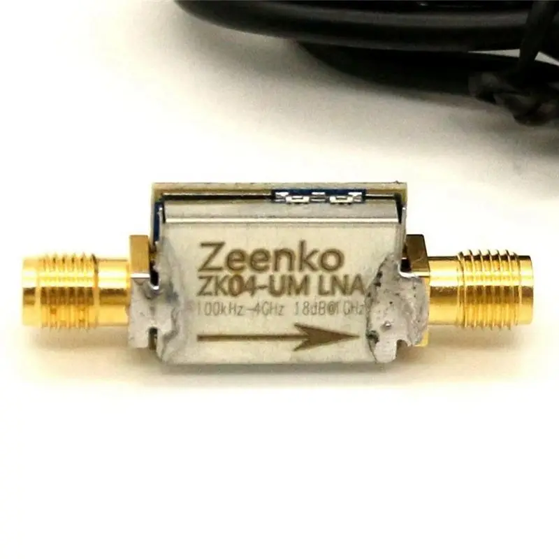 Zeenko UM 시리즈 저소음 증폭기 USB Type-C 인터페이스 20Db 고이득 LNA RF 전력 프리앰프 모듈