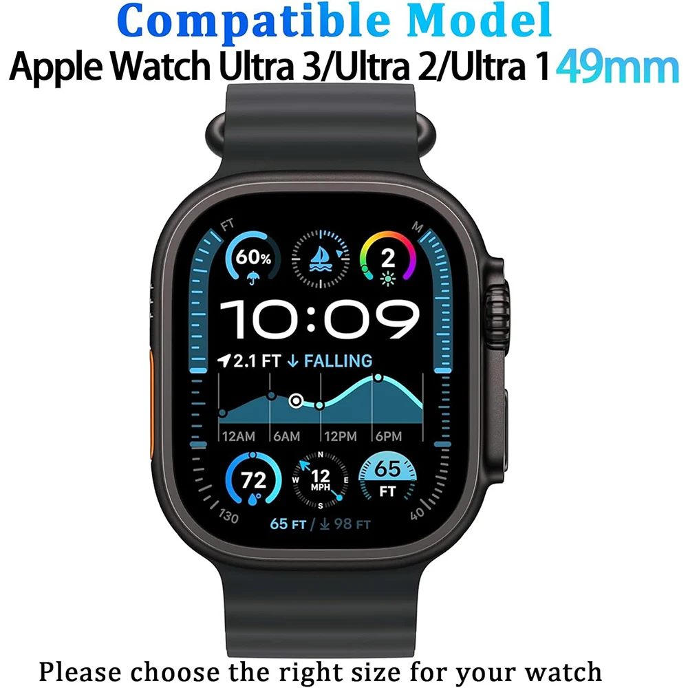 Enhanced Screen Protector Case Cover for Apple Watch - Premium Protection Accessory