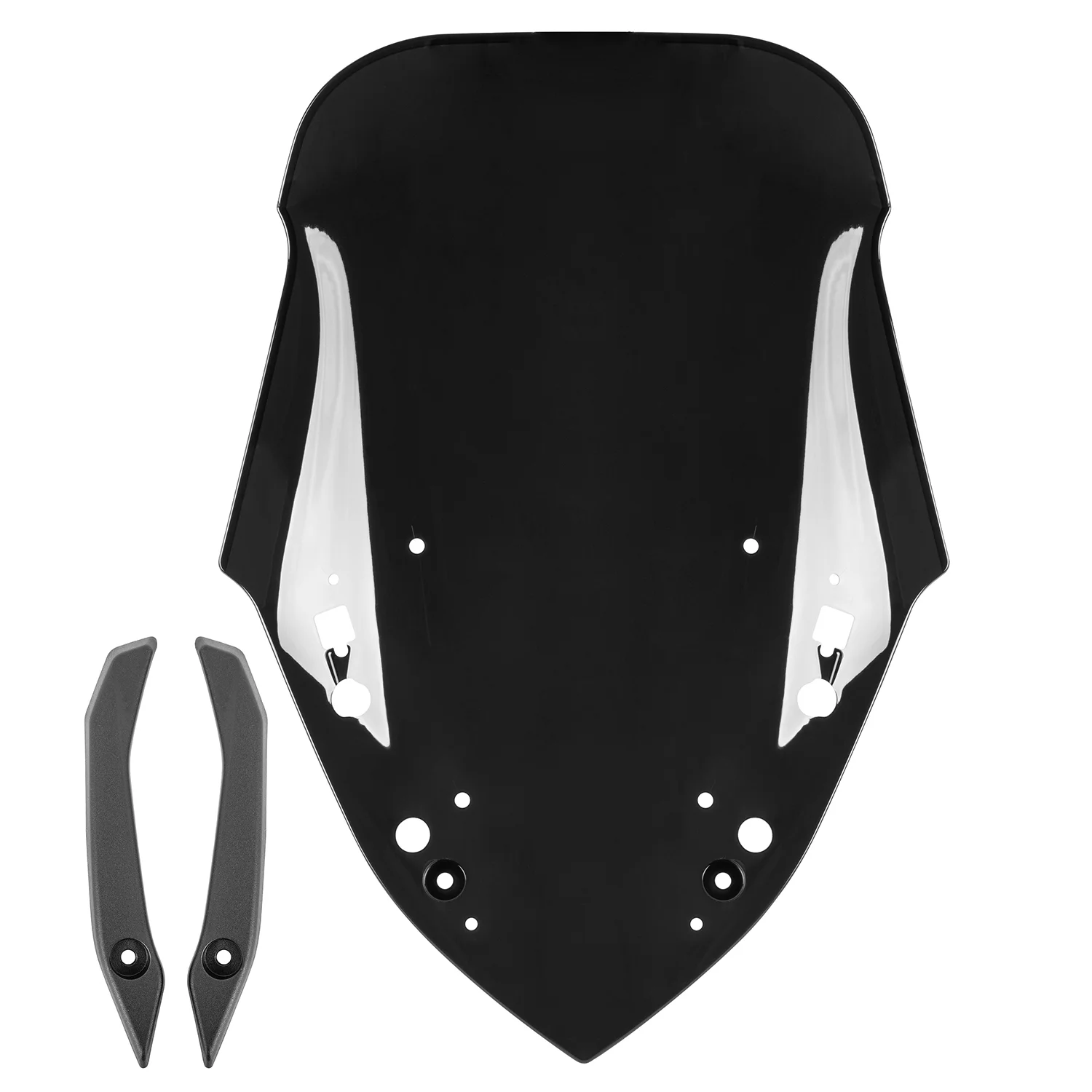 Parabrezza per Moto Parabrezza Anteriore Rialzato per Moto per NMAX 125
