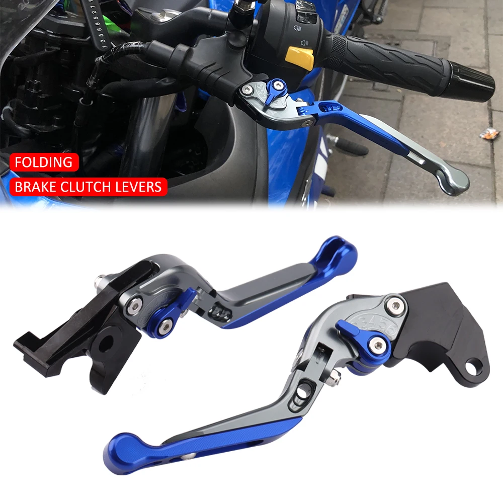 Brake Clutch Levers Set Foldable Extendable CNC Compatible - View #11