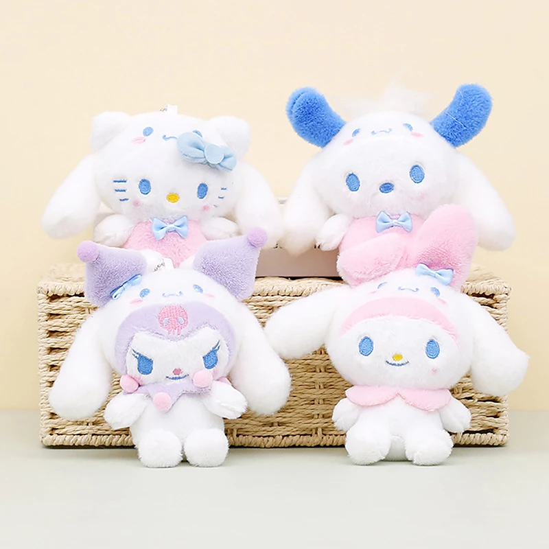 

Брелок милый Коричный My Melody Kuromi брелок детские игрушки помпон пурин полакко плюшевые брелки для девочек