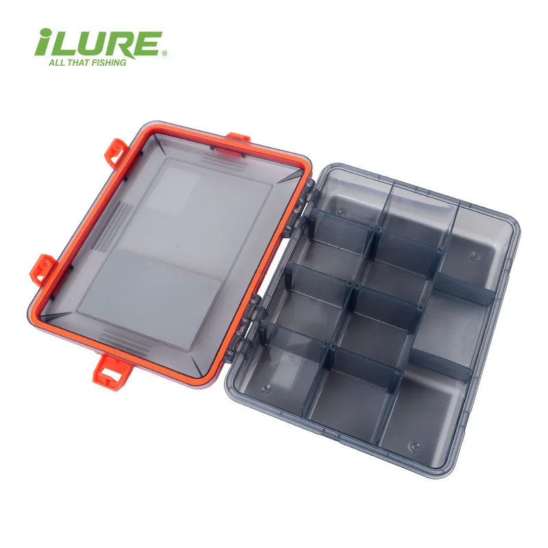 ILURE Fishing Tackle Box Large Capacity Waterproof Fishing Accessories Fish  Hook Storage Lure Bait Organizer Boxes Fishing Goods