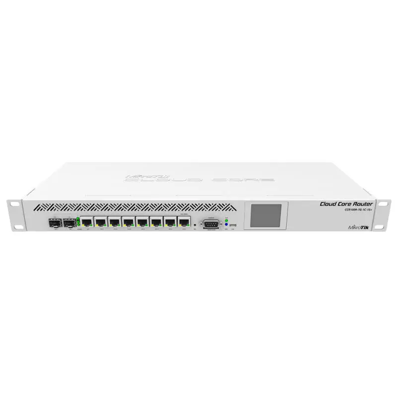 

Mikrotik CCR1009-7G-1C-1S + 9-ядерный Gigabit SFP ROS Gigabit Soft Router оригинальный