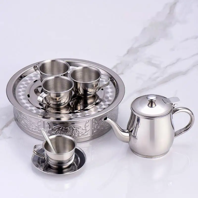 Kids Stainless Steel Tea Set 3