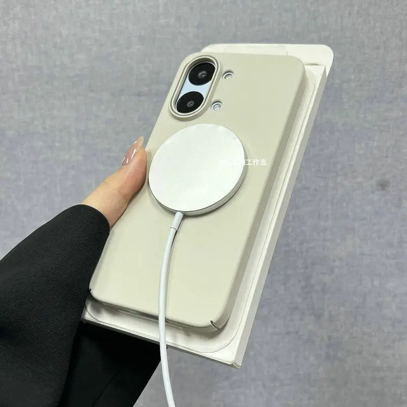 Luxury Magnetic Anti-Fall Shockproof Protective Phone Case - Simple Design